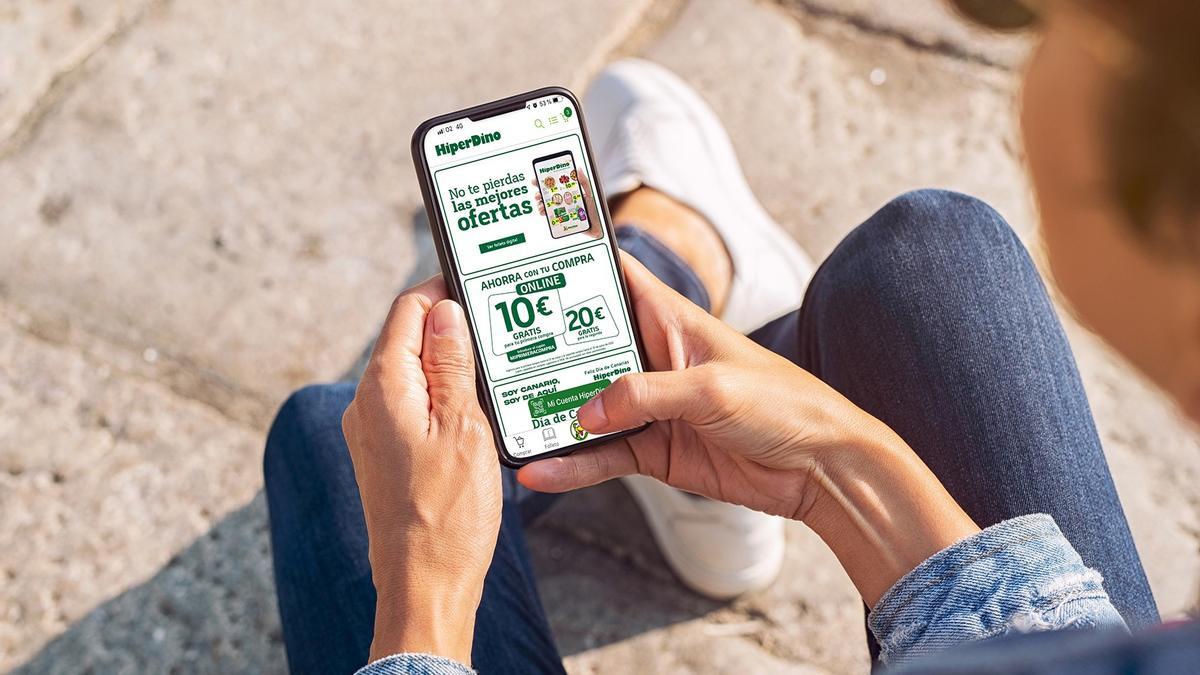 La App HiperDino ofrece descuentos personalizados.