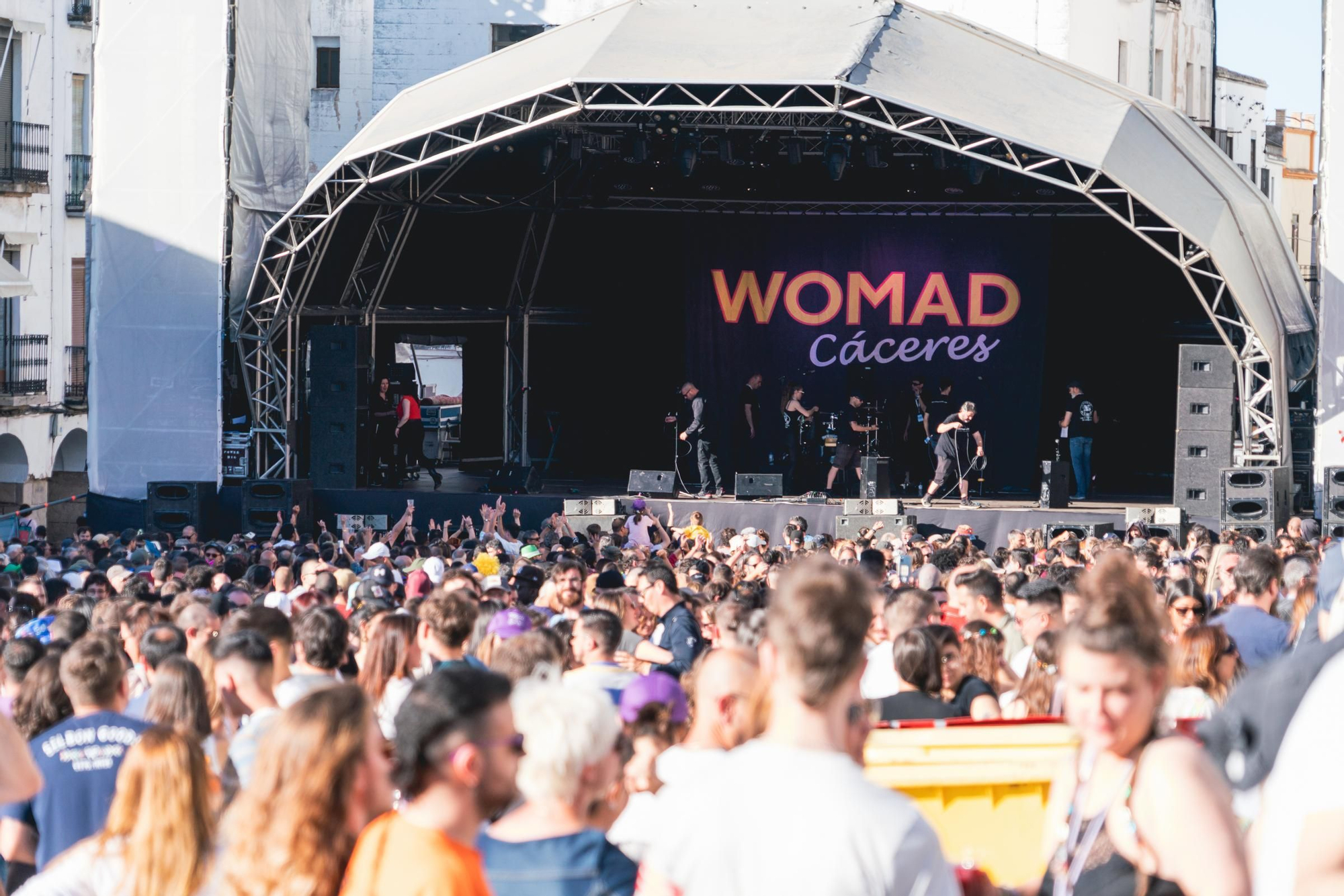 FOTOGALERÍA | Las imágenes del sábado de Womad en Cáceres