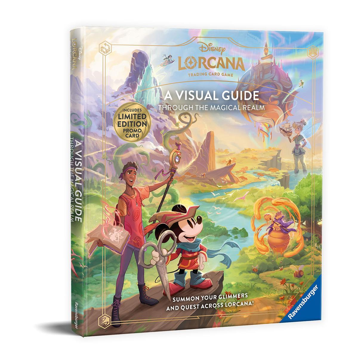 La nueva guía ilustrada de Disney Lorcana junto a Ravensburger.