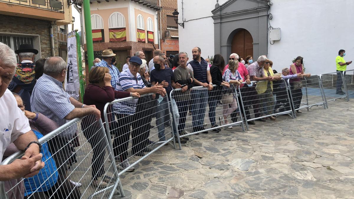 El público, en espera de los Reyes.