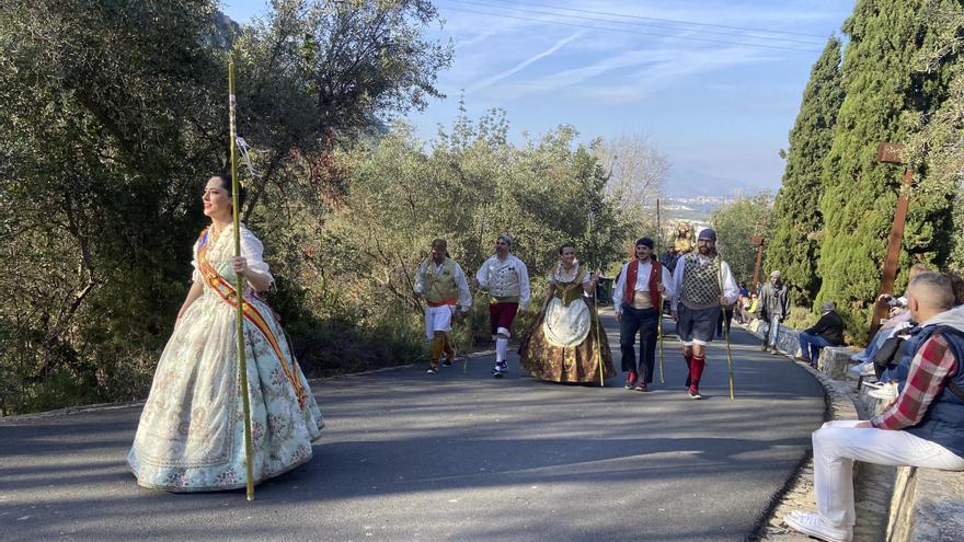 Así fue la romería de Sant Josep coordinada por las Fallas de Xàtiva