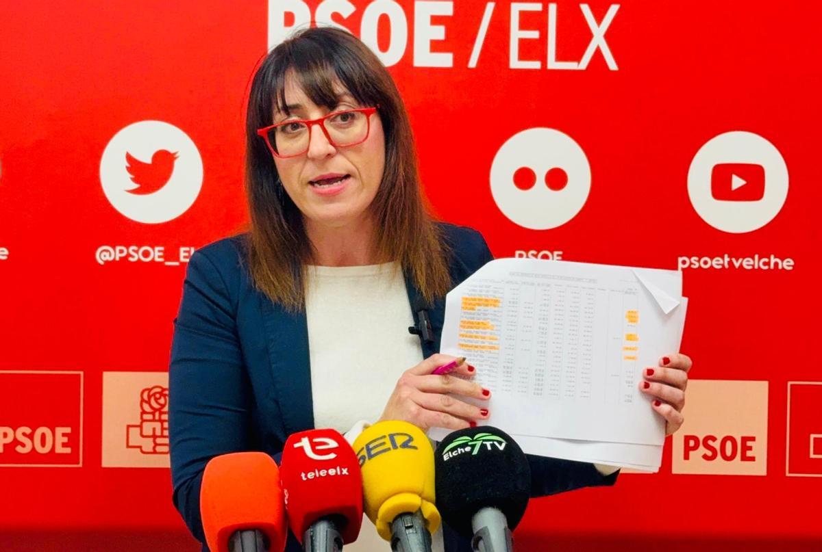 El PSOE volvió a abrir la caja de los gastos del gobierno que encabeza Pablo Ruz en Elche