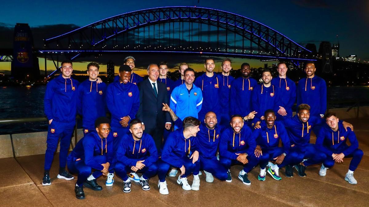 El Barça, en Sydney