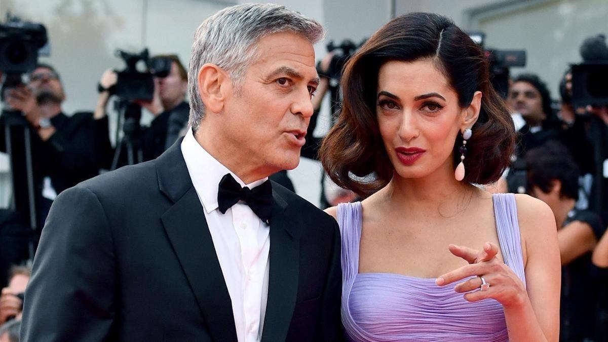 Los Clooney acogen a un refugiado iraquí