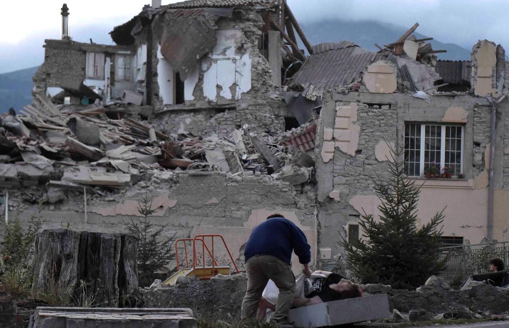 Terremoto en el centro de Italia