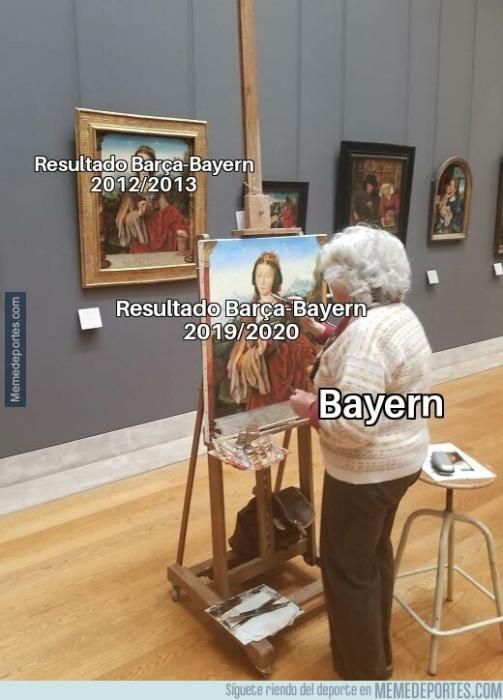 Los mejores memes del Barcelona - Bayern de Champions