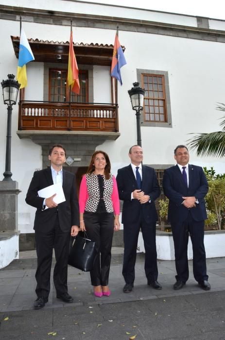 REUNION CUATRO GRANDES CIUDADES CANARIAS