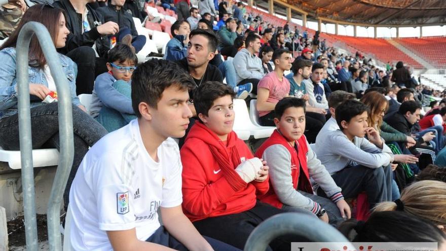 Entrenamiento de la Selección sub-21 en Nueva Condomina a puerta abierta