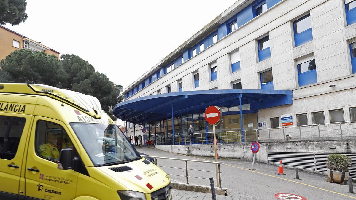 La façana de l’hospital de Palamós en una imatge d’arxiu.