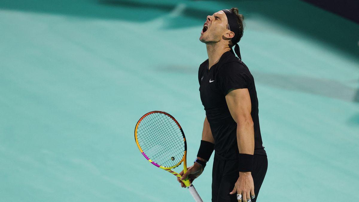 Nadal feierte in Abu Dhabi sein Comeback auf dem Tennisplatz.