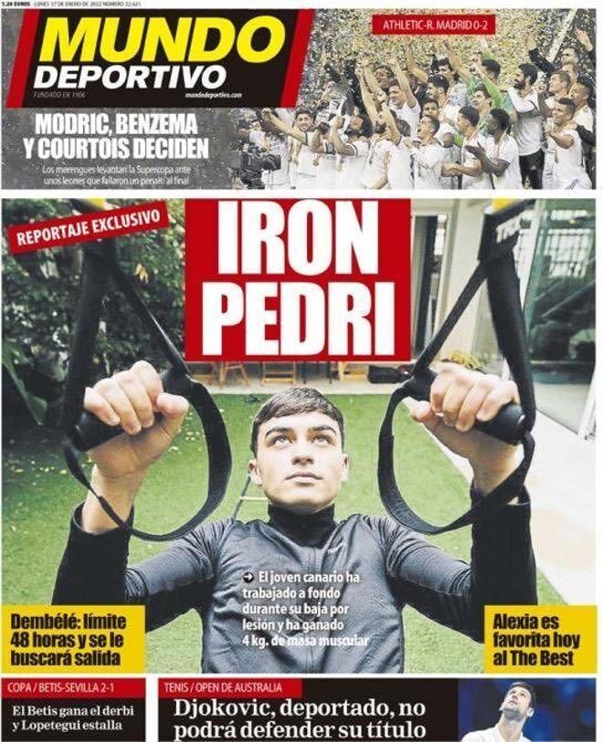 Las portadas de la prensa deportiva de hoy