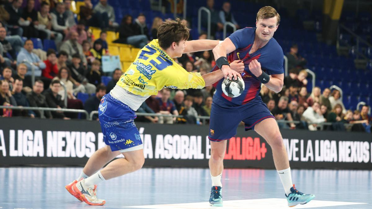 Carlsbogard, en una acción de ataque