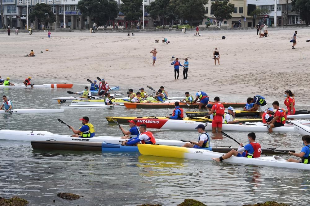 300 palistas en la Ocean Race A Coruña 2020