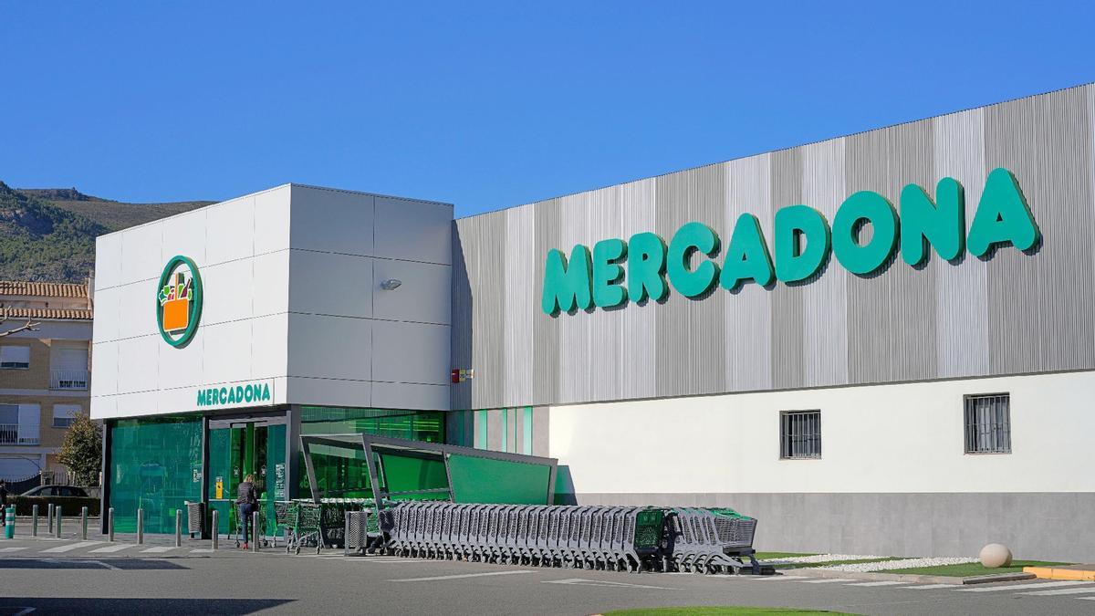 Imagen de archivo de un supermercado de Mercadona.