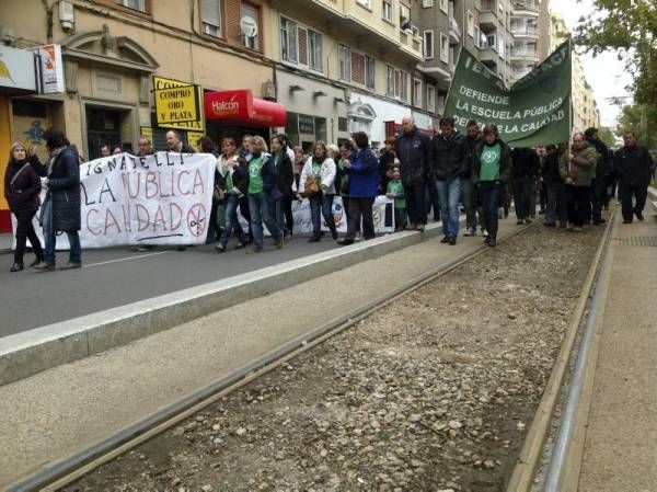 Fotogalería: Manifestación en defensa de la educación