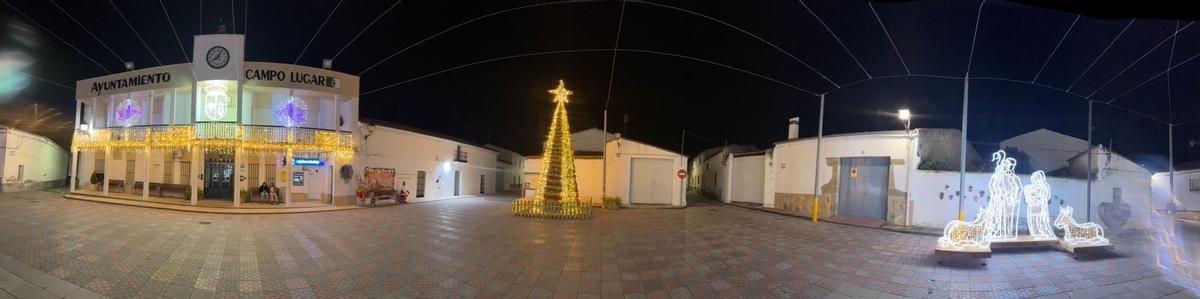 Imagen de la plaza de Campo Lugar.