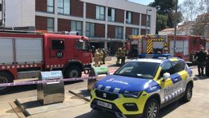 Extingit un incendi que cremava l’exterior d’un hotel a Martorell