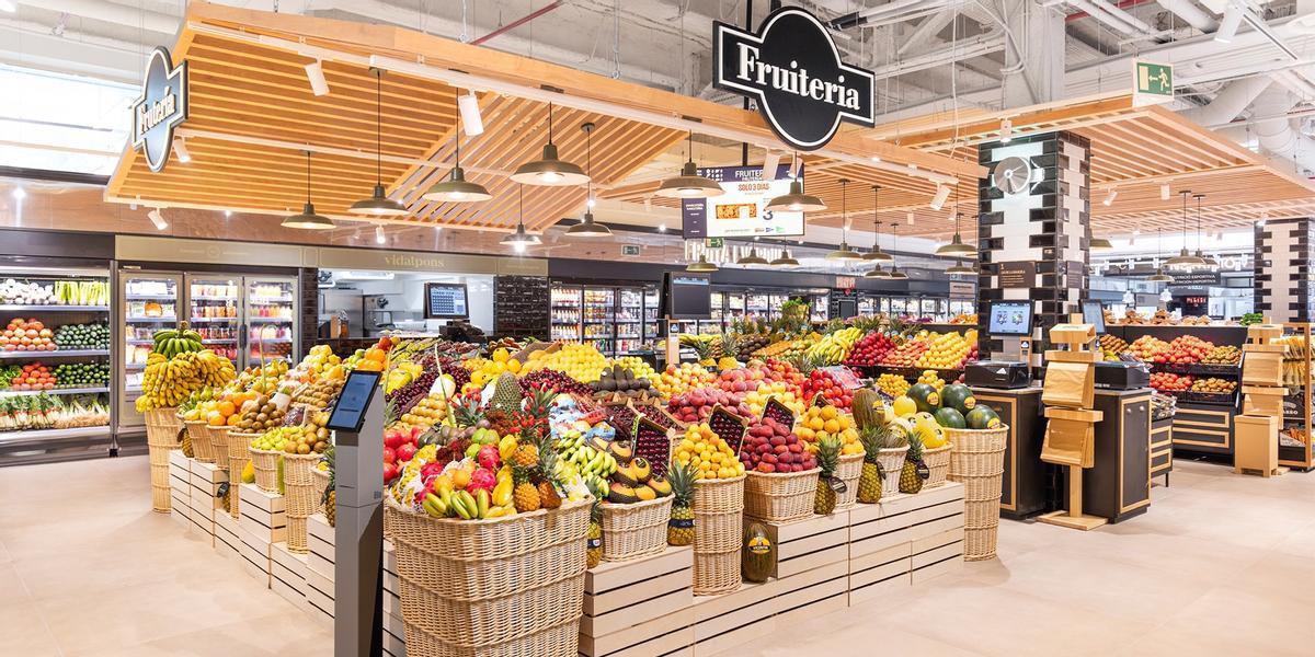 Imagen de archivo de un supermercado de El Corte Inglés.