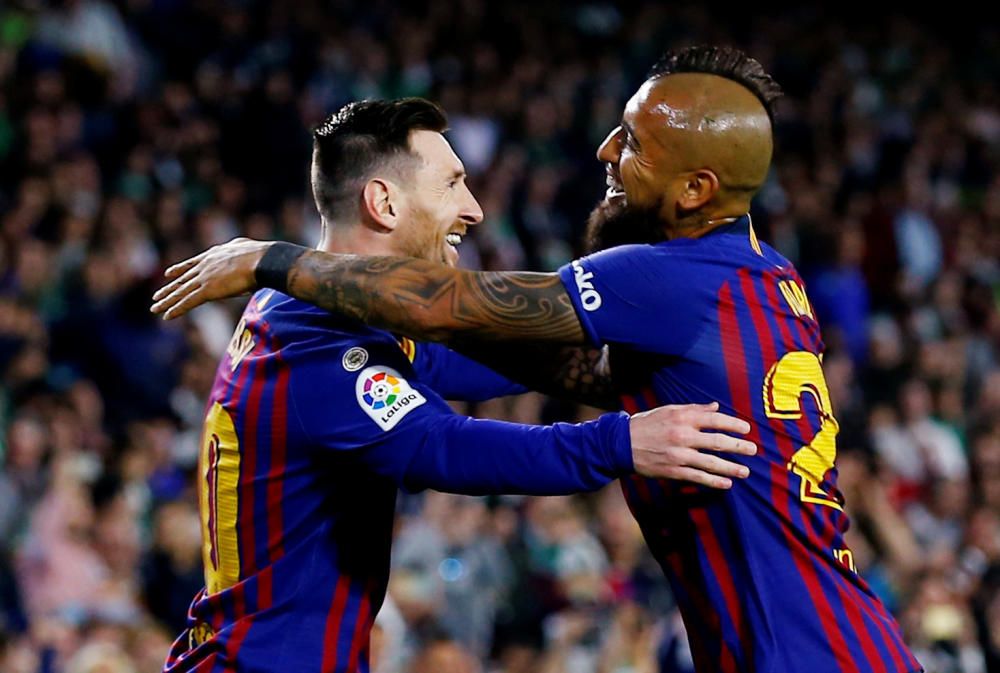 Les imatges del Betis - Barça