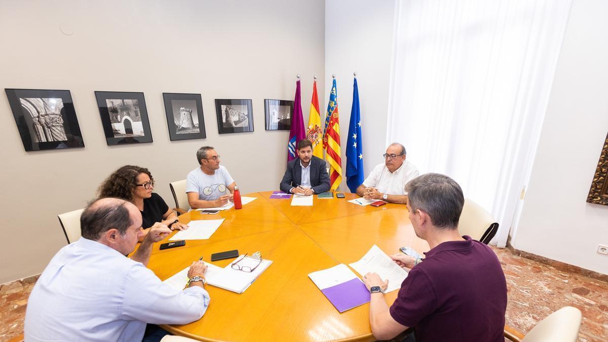 Junta de Portavoces de Gandia, el pasado viernes.
