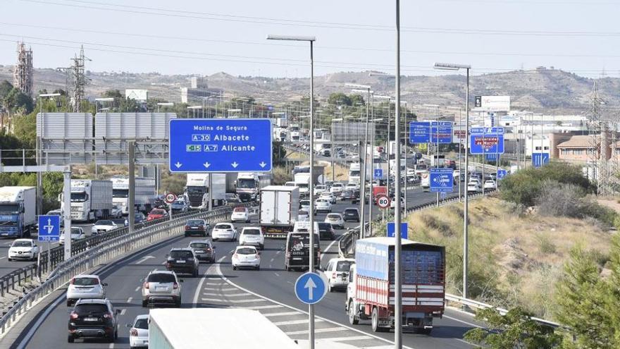 Cuatro heridos en un accidente en la A7