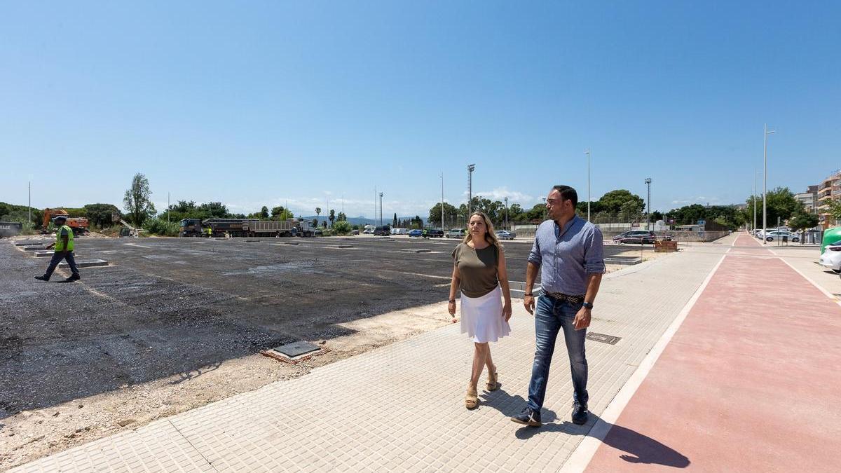 Visita a las obras.