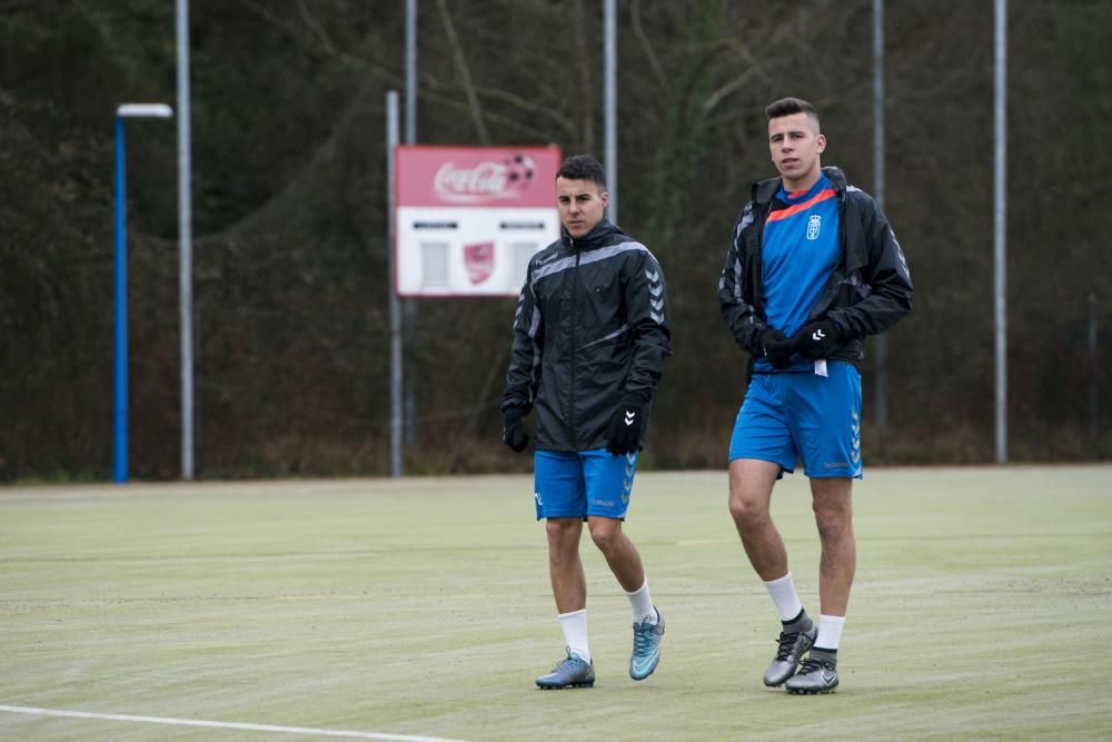 Entrenamiento del Real Oviedo