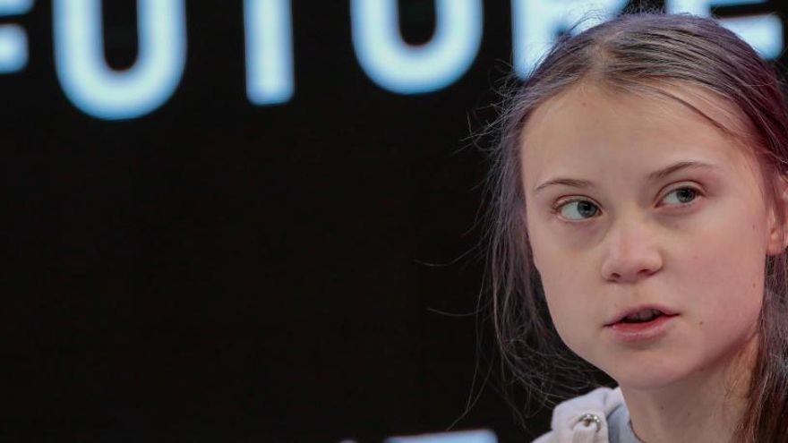 Greta Thunberg, aquest dimarts a Davos