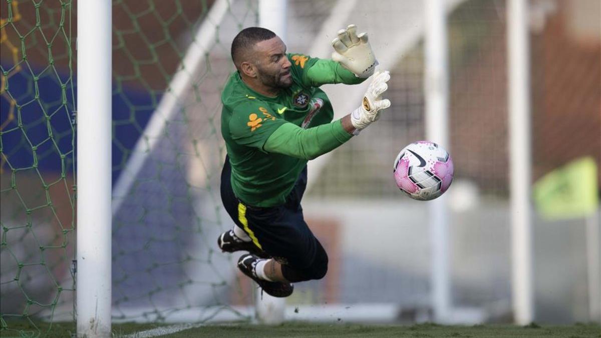 Weverton fue titular con la selección de Brasil y con su equipo el Palmeiras