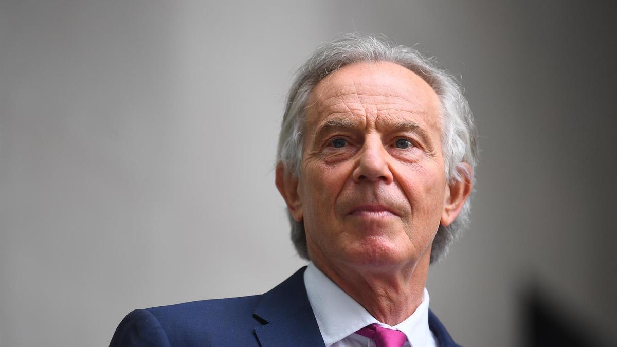 El exprimer ministro británico Tony Blair.