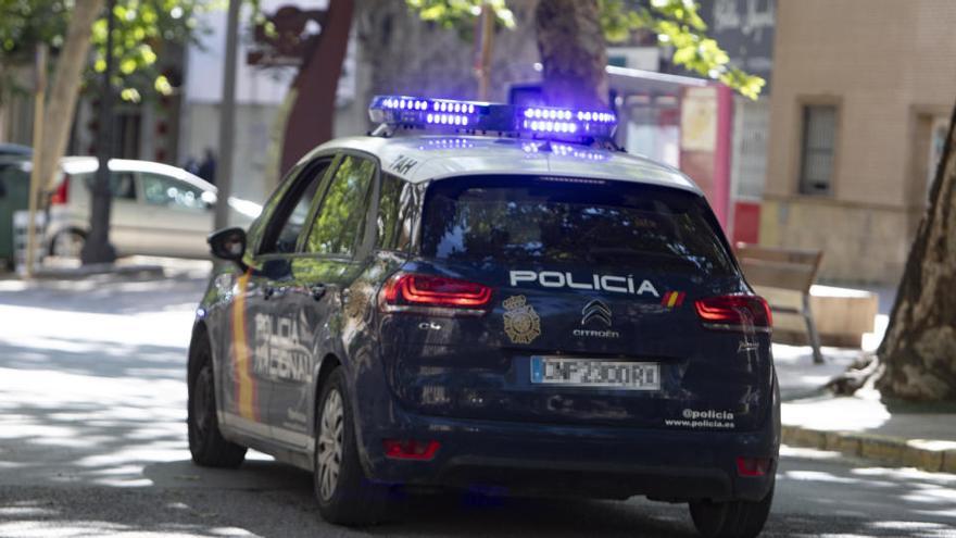 Coche de la Policía Nacional.