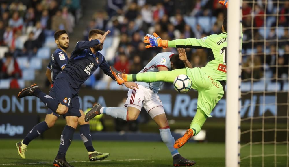 Las mejores fotos del empate entre el Celta y el Espanyol en la jornada 23 en Balaídos.