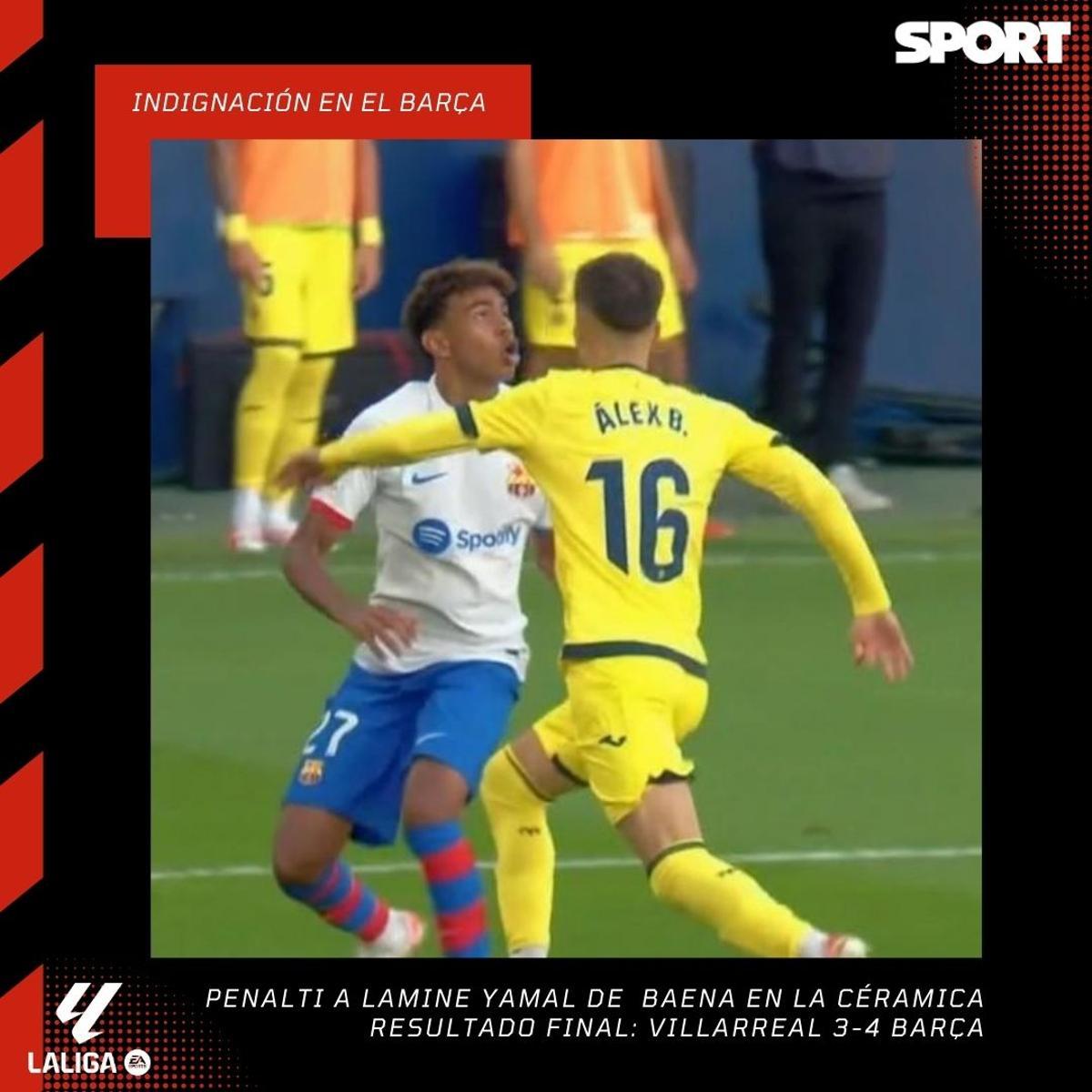 Todos los penaltis que no le han pitado al Barça en la temporada 2023/24