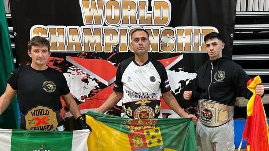 Triple corona mundial para Extremadura