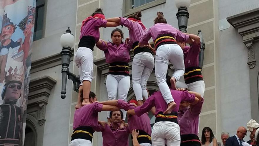 Els Moixiganguers van signar una gran actuació davant del seu públic.