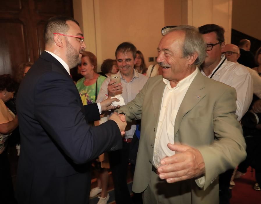 Toma de posesión de Adrián Barbón como presidente del Principado