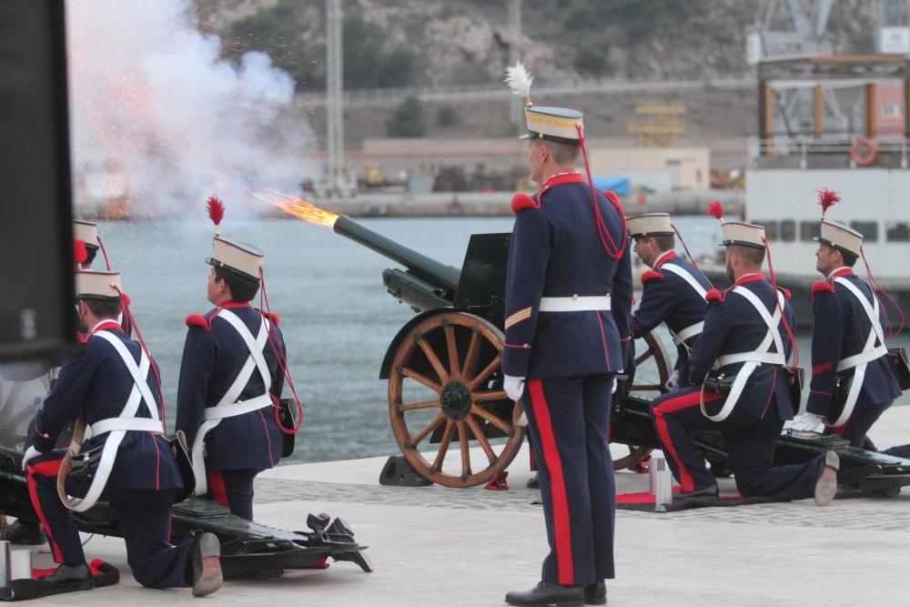 Día de las Fuerzas Armadas en el Puerto de Cartagena