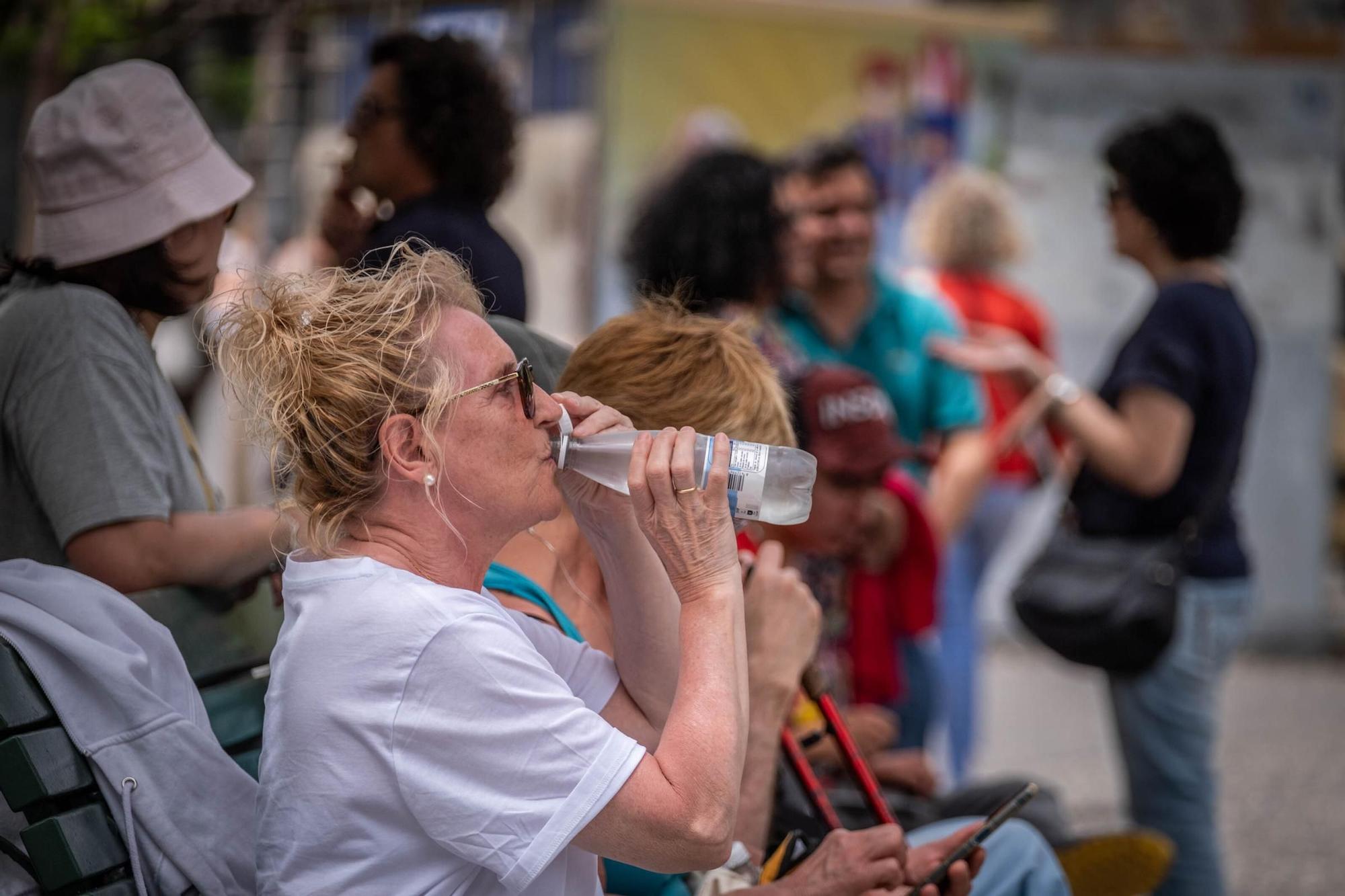 Jornada de calor en Tenerife