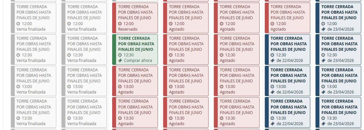 Compra de entradas online para la Torre de Hércules