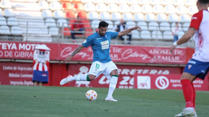 Alberto Jiménez, el jugador número 29 en el Córdoba CF esta temporada