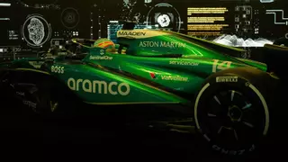 Aston Martin ya enseña el coche de Fernando Alonso para la nueva temporada de Fórmula 1