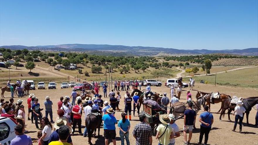 Los fontaneses celebran la romería del patrón de los campos