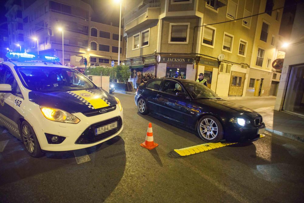 Controles de drogas en Elche