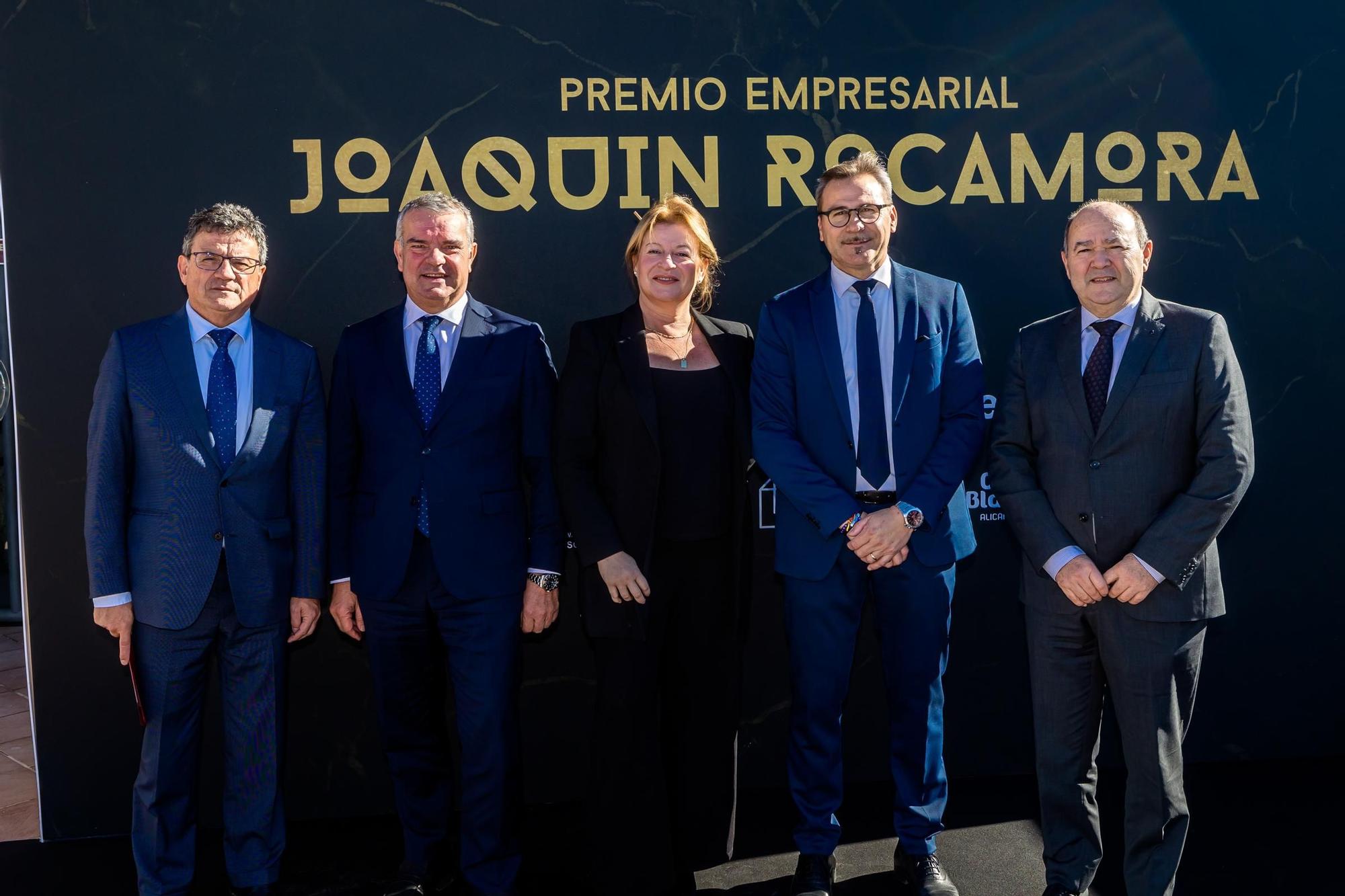 Primera edición del Premio Empresarial Joaquín Rocamora concedido a Jose Juan Fornés