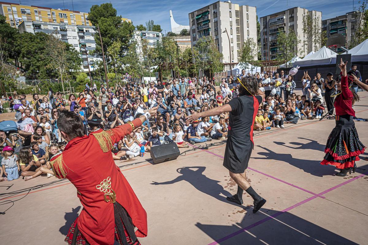 La Mercè s'estrena a Ciutat Meridiana