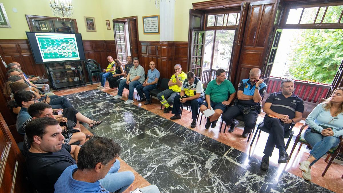 Más de 600 efectivos velan por la seguridad y la salud durante las fiestas del Pino
