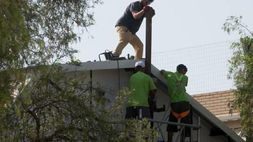 En el colegio San Fernando falta la zona de Infantil