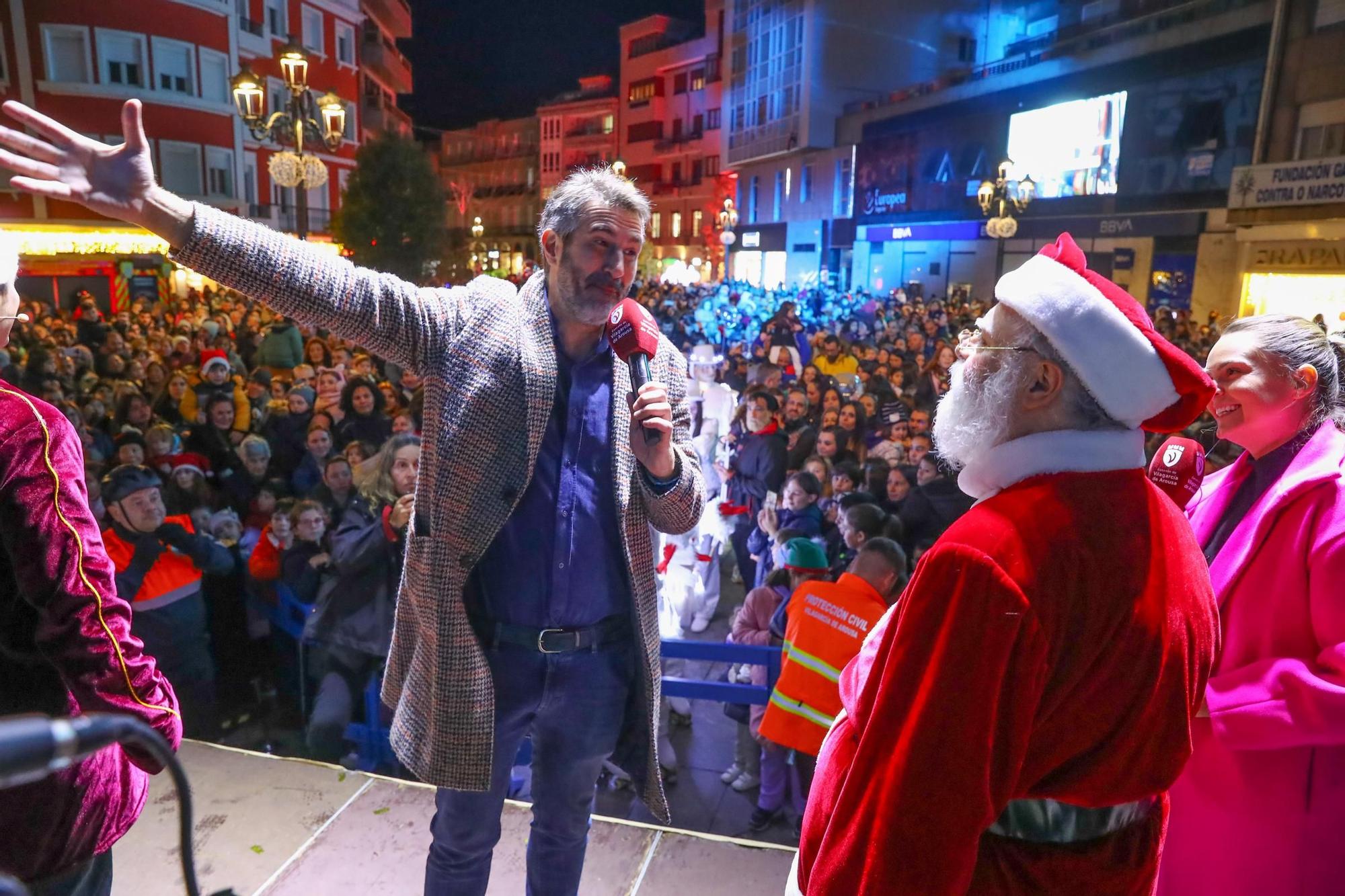 La Navidad ya deslumbra en Vilagarcía