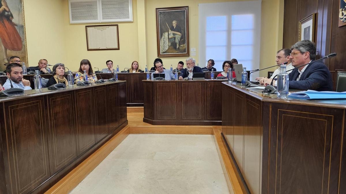 El pleno de La Vila Joiosa, en su sesión de este miércoles