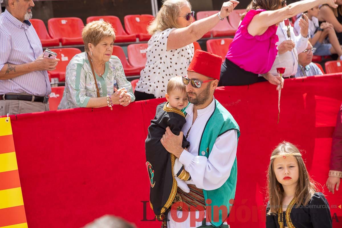 Desfile infantil del Bando Moro en las Fiestas de Caravaca